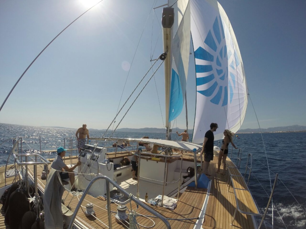 Katamaran Charter Mallorca Segeltörn Charter Mallorca Segelspass Mallorca Daycharter Tagestörn Tagescharter Bootsausflug Event Incentive Mallorca Betriebsausflug
